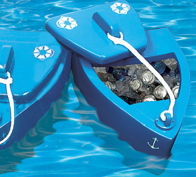 floating beer cooler