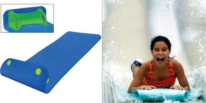 foam water slide mats