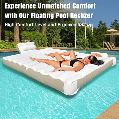 Experience Unmatched Comfort with Our Floating Pool Recliner High Comfort Level and Ergonomic Design