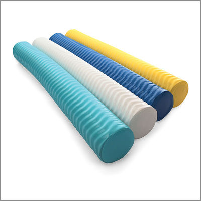 Colorful Swimming Foam Tube Wavy Texture Nonslip Grip Vinyl Construction