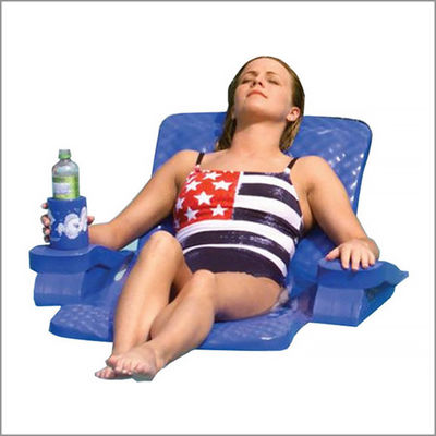 Non Inflatable Foam Pool Lounger Smooth Elegant Humanization Friendly Design