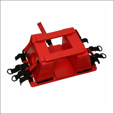 Strong Spine Board Head Immobilizer , Spineboard Head Block Adjustable