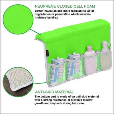 Bathing Foam Kneeling Cushion , Rubber Kneeling Mat Elastic Waterproof