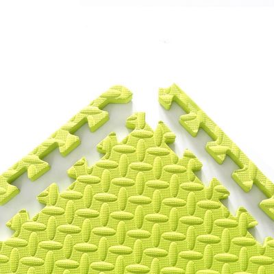 Sanitary PVC Leather High Density Sponge Foam Workout Mat