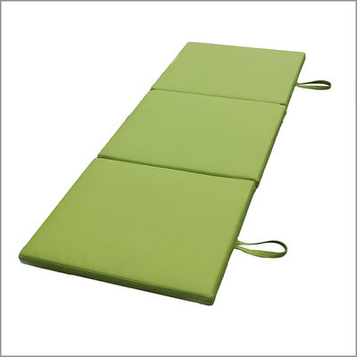 2 Inch Thick Foam Workout Mat Collapsible For Fitness Pilates