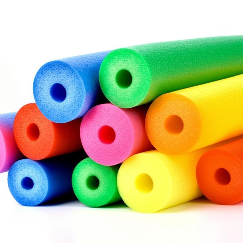 Water Resistance Foam Pool Noodles Assorted Colors and Flexible Design for Water Activities
