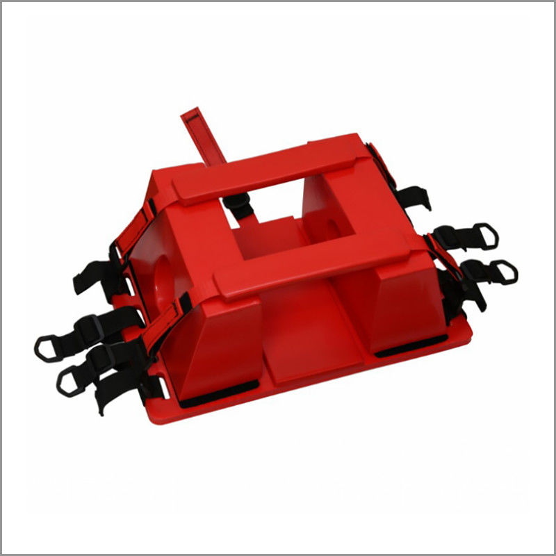 Strong Spine Board Head Immobilizer , Spineboard Head Block Adjustable