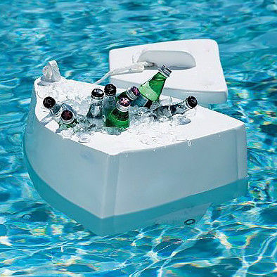 Portable Floating Beer Cooler Thick Foam Construction Temperature Insulation