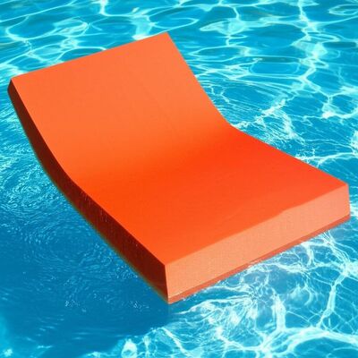 Kundenspezifischer Schaumstoff-Schwimmsattel 24 x 18 x 6 Zoll, leichtes, strapazierfähiges Schaumstoffmaterial, das langanhaltenden Poolkomfort gewährleistet