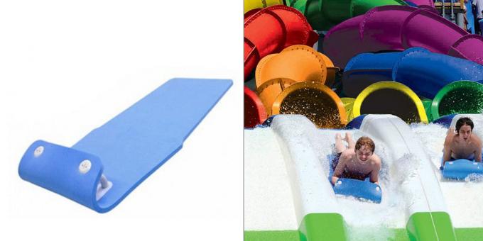 foam water slide mats
