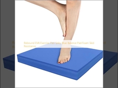 Rebound EVA Exercise Pad Spiky Blue Balance Pad Foam Skid Resistance