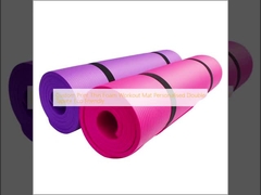 Custom Print Thin Foam Workout Mat Personalised Double Tapete Eco Friendly