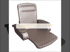 Reinforced Cool Pool Lounge Chairs , Swimming Pool Floating Chairs Sturdy