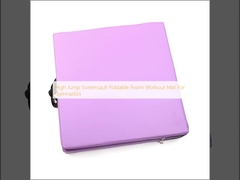 High Jump Somersault Foldable Foam Workout Mat For Gymnastics